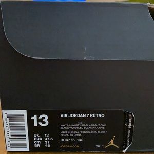 Jordan Sweater 7’s, worn less than 5 times.